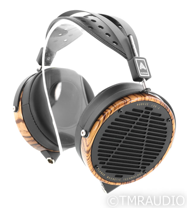 Audeze LCD-3 Open Back Planar Magnetic Headphones; Zebrano Wood (Open Box)
