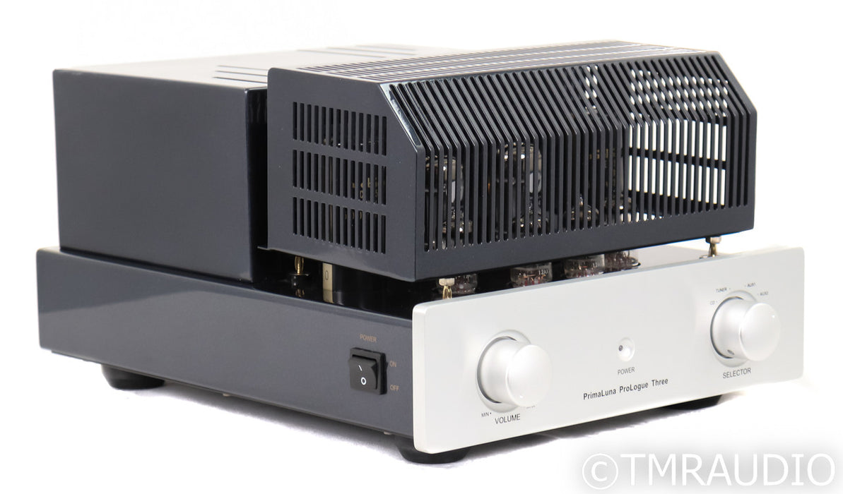 PrimaLuna ProLogue Three Stereo Tube Preamplifier; Silver