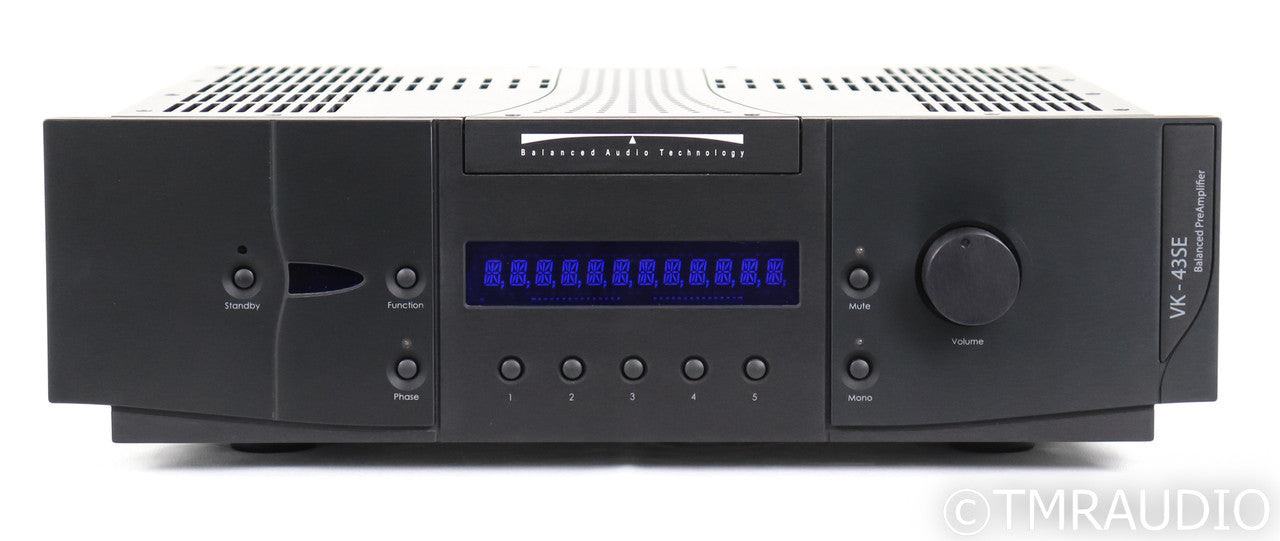 BAT VK-43SE Stereo Preamplifier; Black; VK43SE (No Remote)