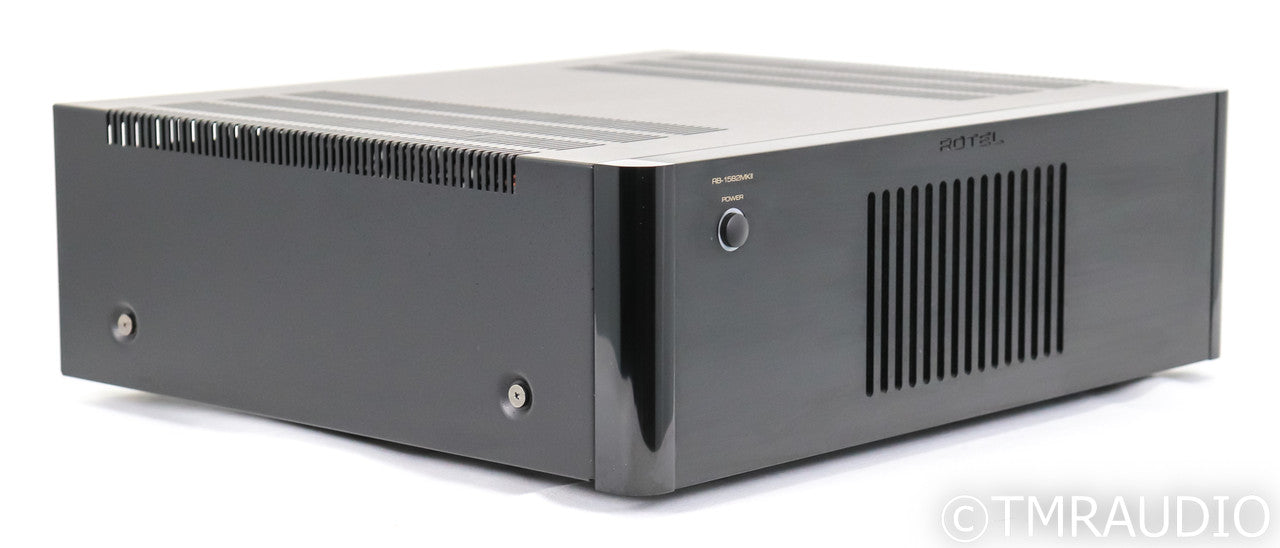 Rotel RB-1582MKII Stereo Power Amplifier; RB1582-MkII; Black