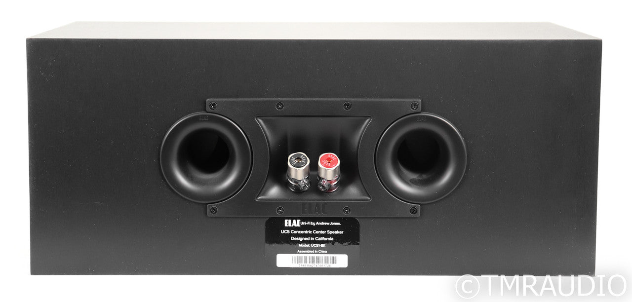 ELAC Uni-Fi UC5 Center Channel Speaker; UC51; Black