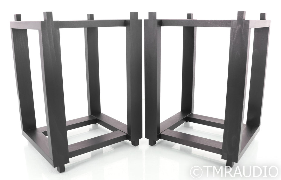 Ton Trager Reference HL5 Speaker Stands; Beechwood Black