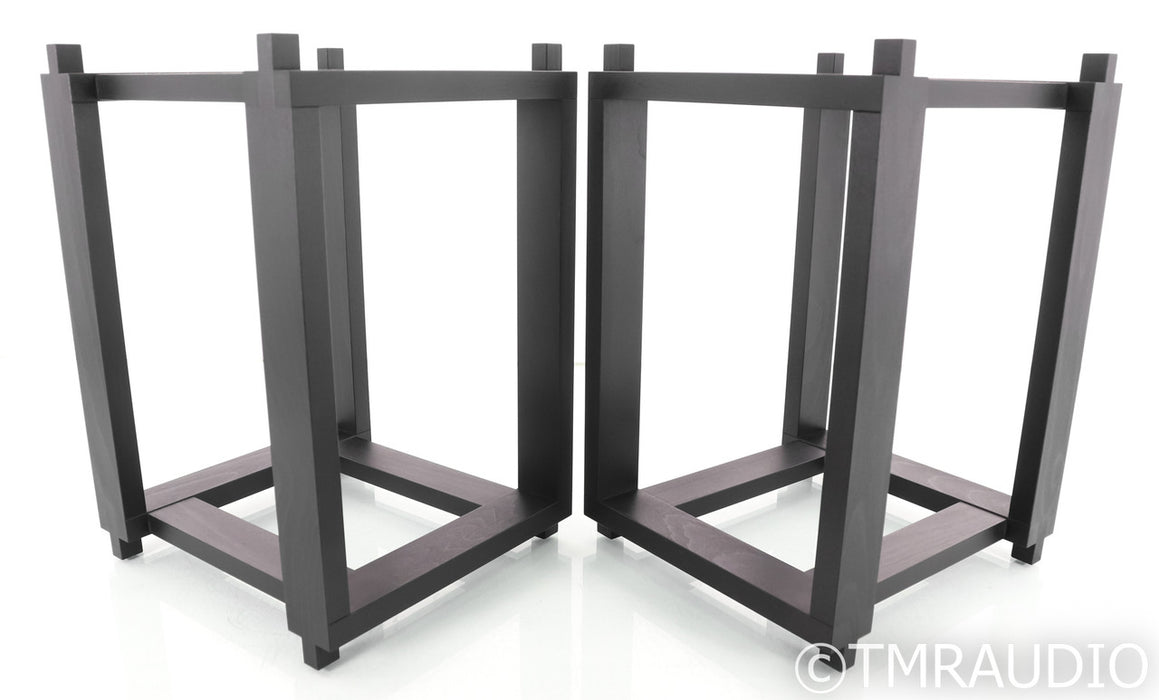 Ton Trager Reference HL5 Speaker Stands; Beechwood Black