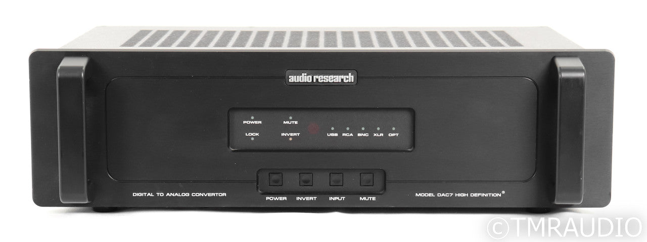 Audio Research DAC7 DAC; D/A Converter; DAC-7; Black; Remote