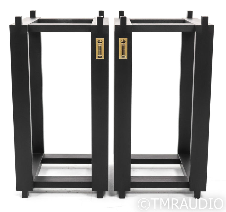 Ton Trager Reference Stands for Harbeth; Black Beech Pair; For Compact 7