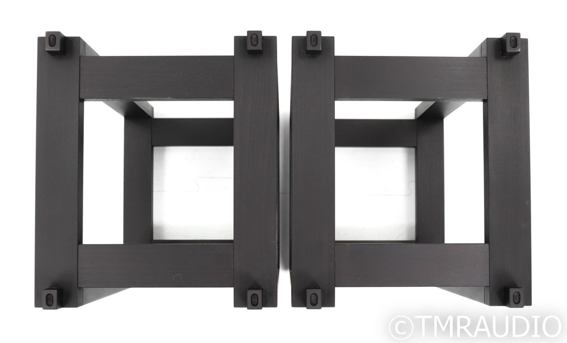 Ton Trager Reference Stands for Harbeth; Black Beech Pair; For Compact 7