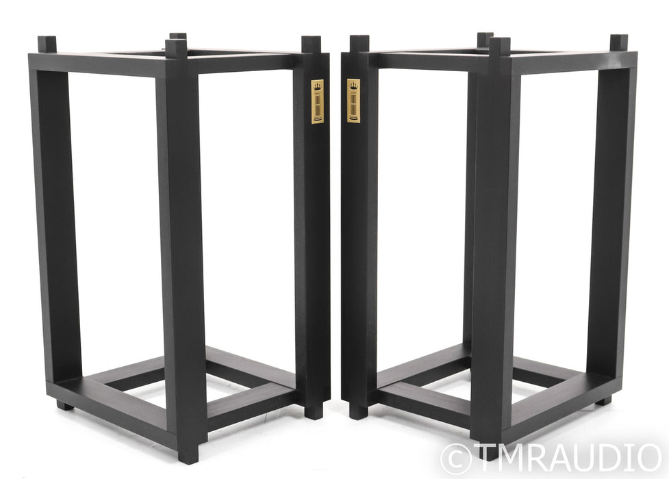 Ton Trager Reference Stands for Harbeth; Black Beech Pair; For Compact 7