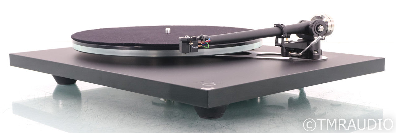 Rega Planar 6 Belt Drive Turntable; Black; P6; Shelter 501 III MC Cartridge