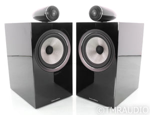 B&W 705 S2 Bookshelf Speakers; Gloss Black Pair