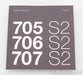 B&W 705 S2 Bookshelf Speakers; Gloss Black Pair