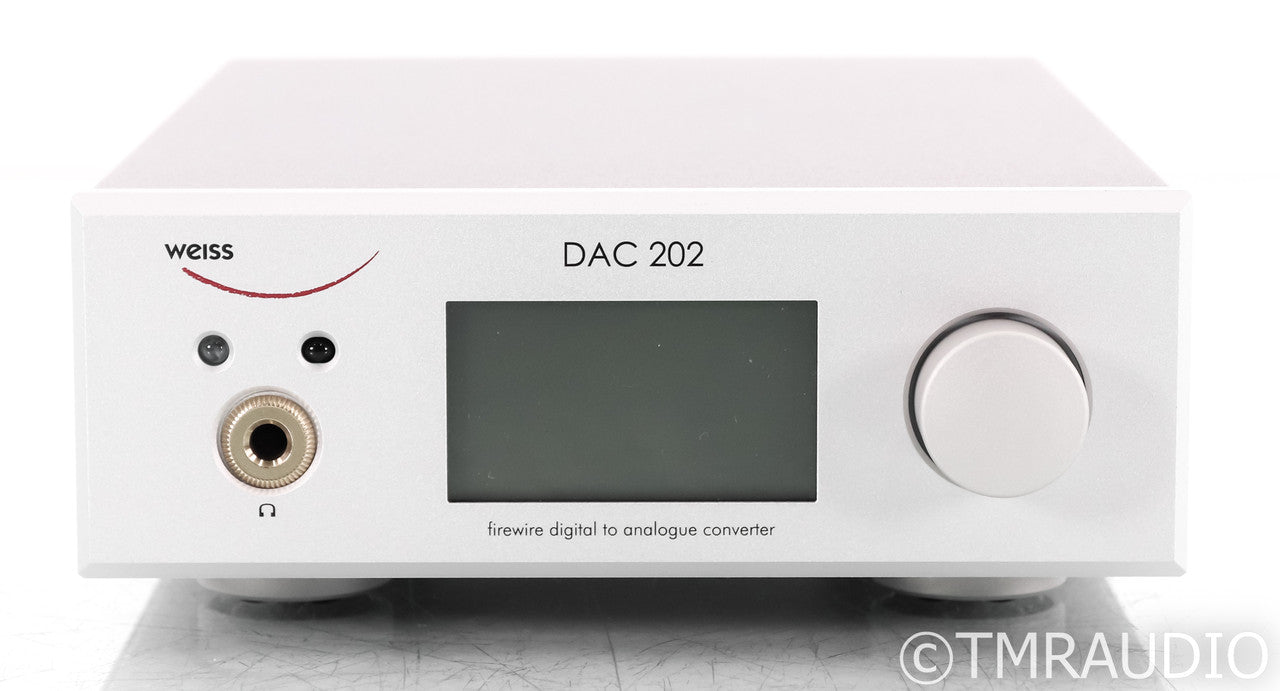 Weiss DAC 202 D/A Converter; Remote; Silver