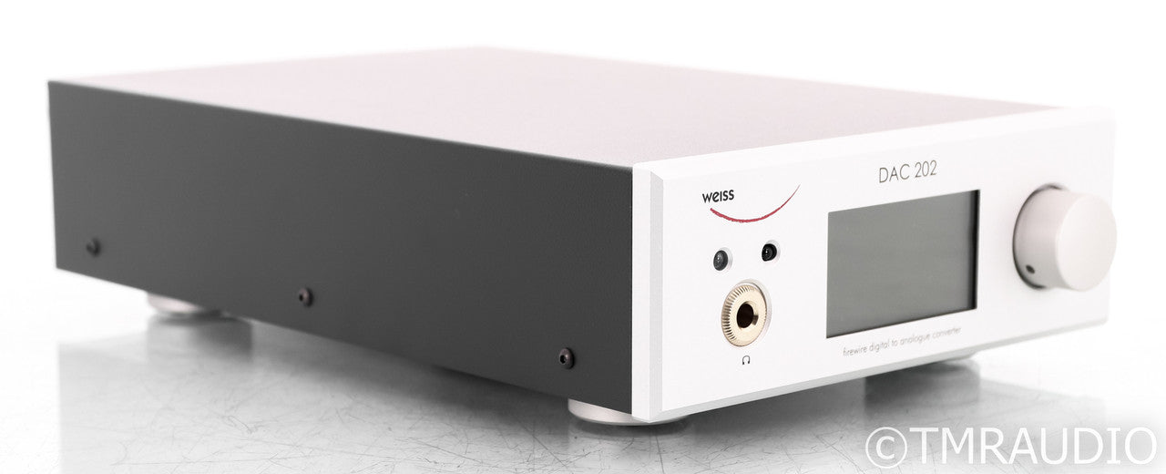 Weiss DAC 202 D/A Converter; Remote; Silver
