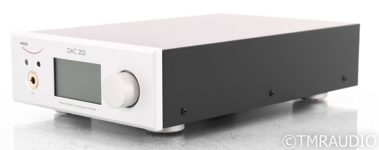 Weiss DAC 202 D/A Converter; Remote; Silver