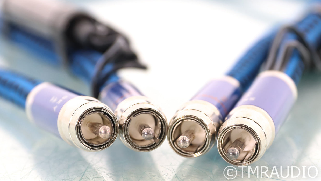 AudioQuest Sky RCA Cables; 1m Pair Interconnects; 24v DBS