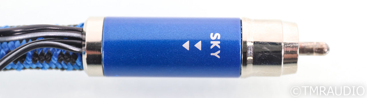 AudioQuest Sky RCA Cables; 1m Pair Interconnects; 24v DBS