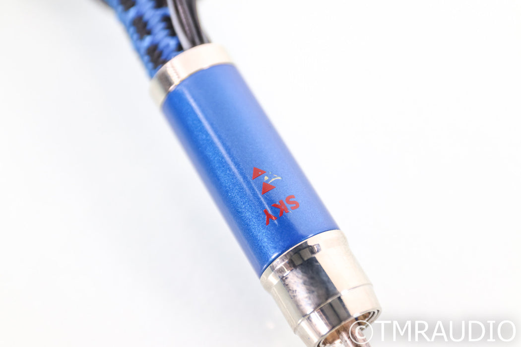 AudioQuest Sky RCA Cables; 1m Pair Interconnects; 24v DBS