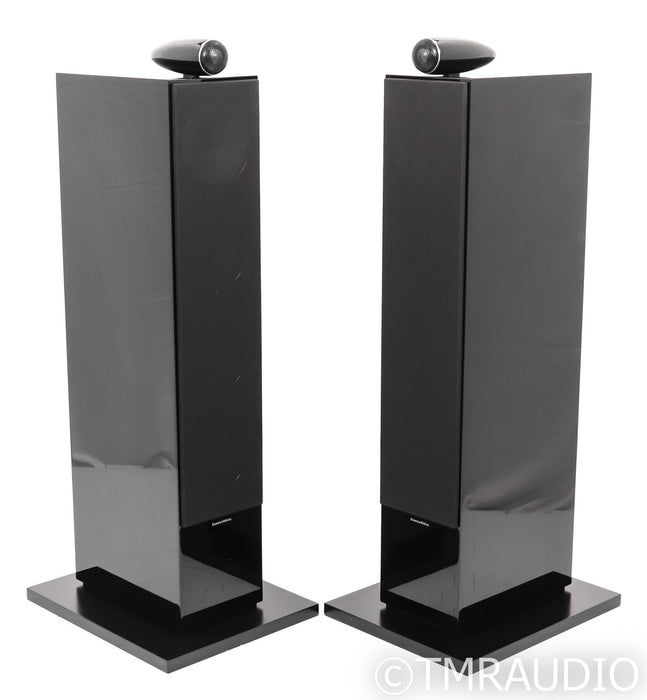 B&W 702 S2 Floorstanding Speakers; Gloss Black Pair