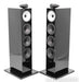 B&W 702 S2 Floorstanding Speakers; Gloss Black Pair