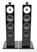 B&W 702 S2 Floorstanding Speakers; Gloss Black Pair