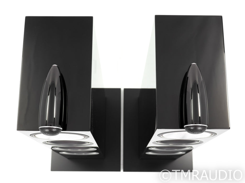 B&W 702 S2 Floorstanding Speakers; Gloss Black Pair