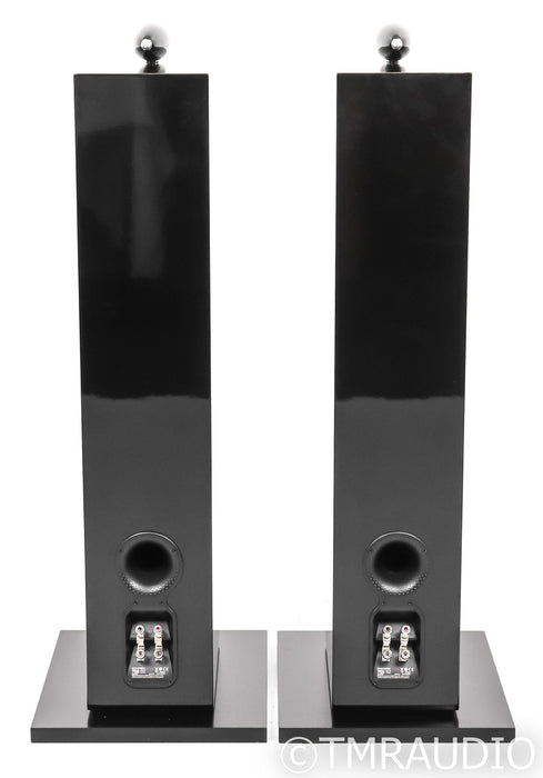 B&W 702 S2 Floorstanding Speakers; Gloss Black Pair
