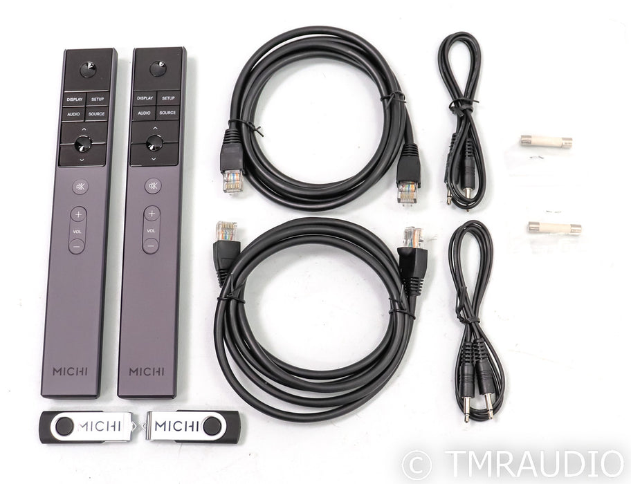 Michi M8 Mono Power Amplifier; Black Pair