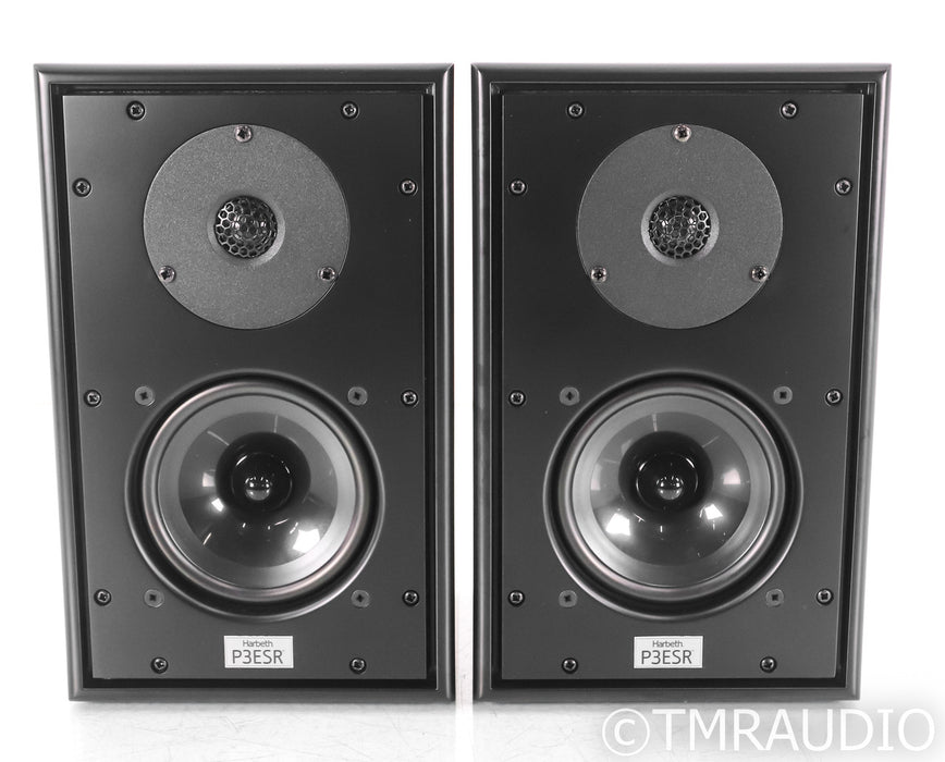 Harbeth P3ESR Bookshelf Speakers; P3-ESR; Black Pair