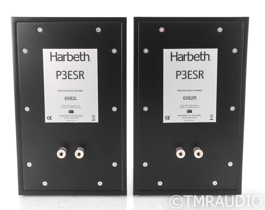 Harbeth P3ESR Bookshelf Speakers; P3-ESR; Black Pair