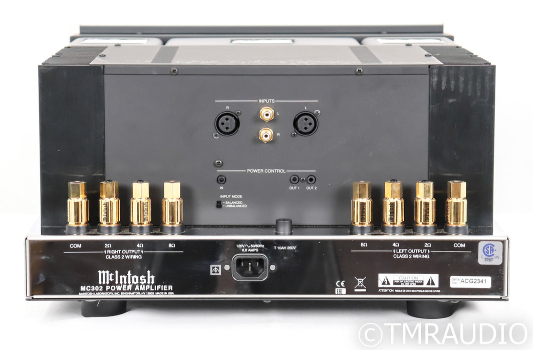 McIntosh MC302 Stereo Power Amplifier; MC-302