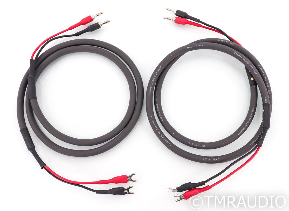 Cardas Iridium Speaker Cable; 5ft Pair