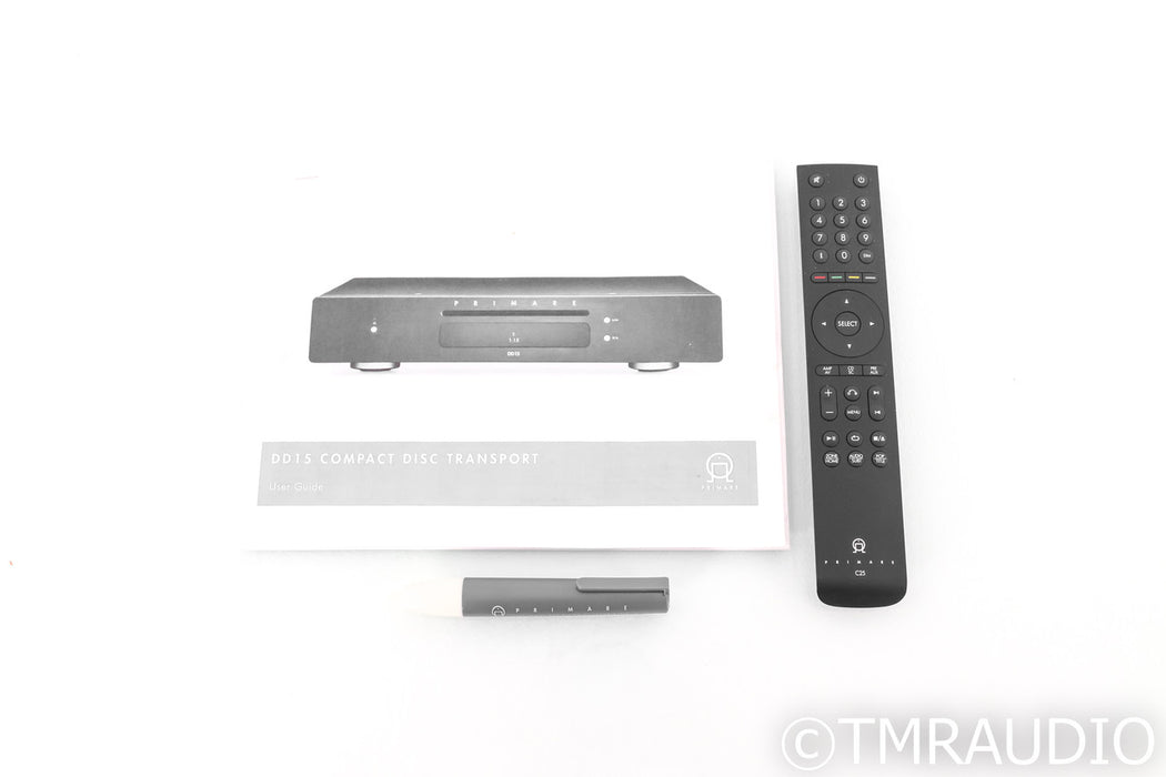 Primare DD15 CD Transport; Remote; Silver; DD-15
