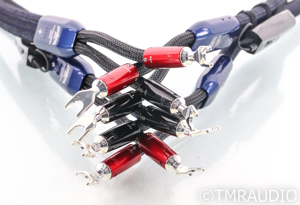 AudioQuest ThunderBird ZERO Speaker Cables; 8ft Pair (Open Box)