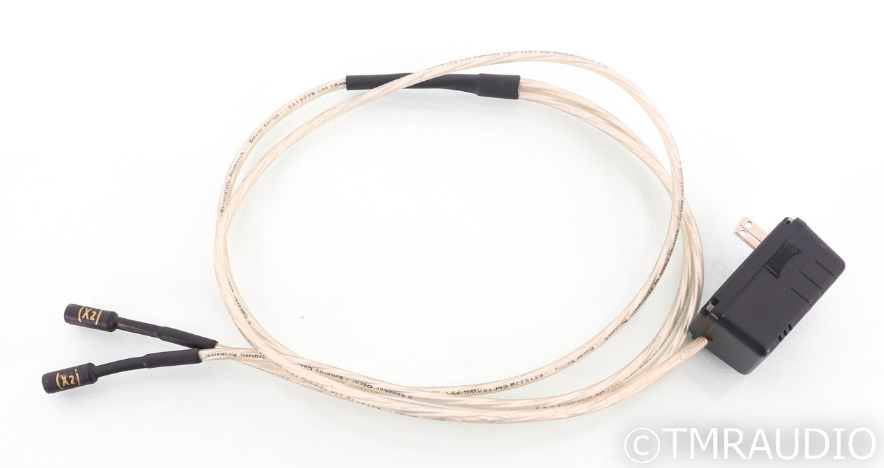 Synergistic Research Designer's Reference XLR Cable; 1m Pair Interconnects; X2