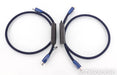 AudioQuest Water XLR Cables; 1m Pair Balanced Interconnects; 72v DBS