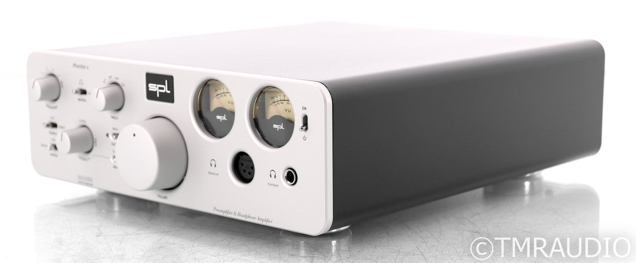 SPL Phonitor X Headphone Amplifier / Preamplifier; Silver