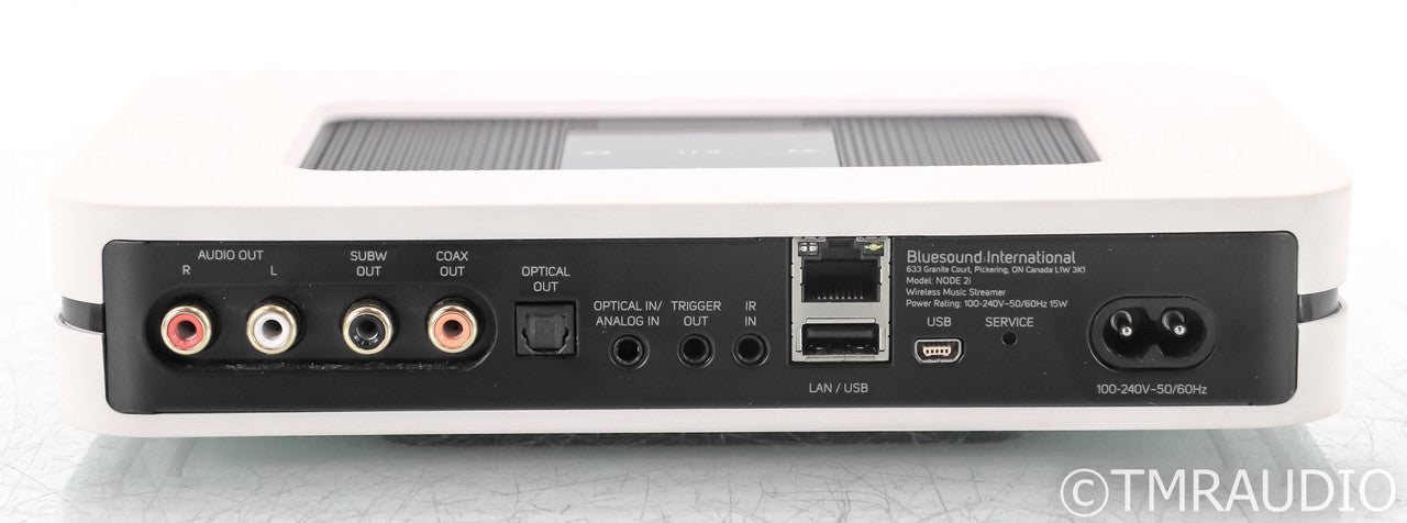 Bluesound Node 2i Wireless Network Streamer; 2-i; White