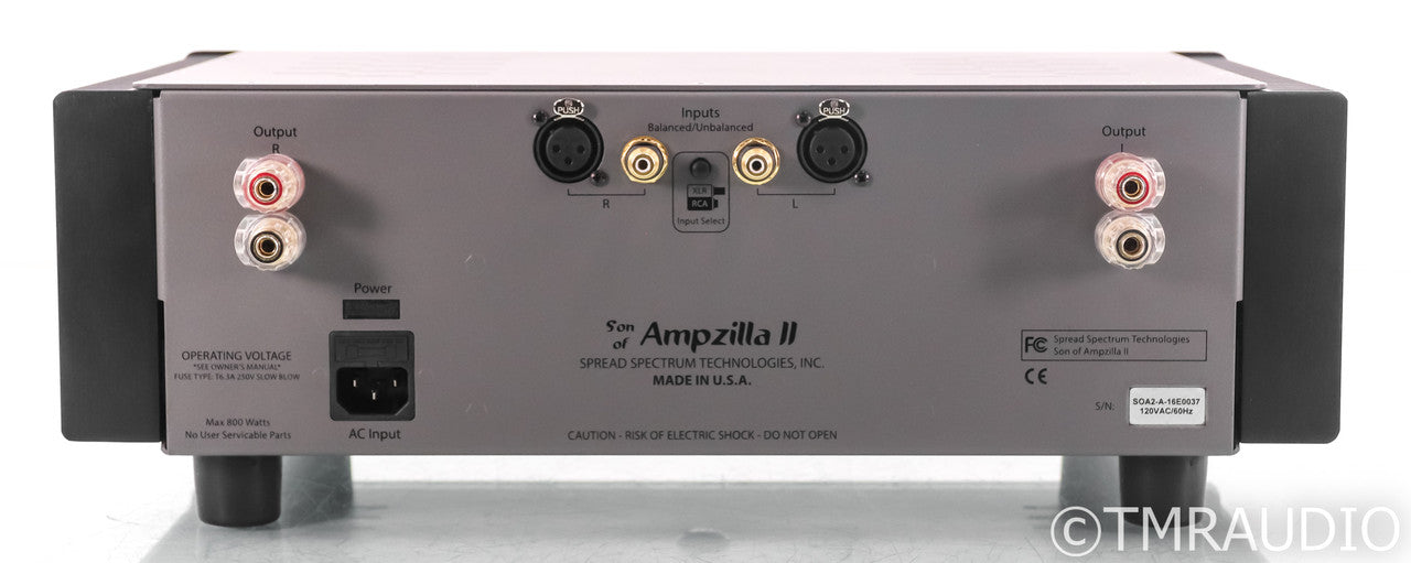 Sound Spectrum Technologies Son of Ampzilla II Stereo Power Amplifier; SOA2