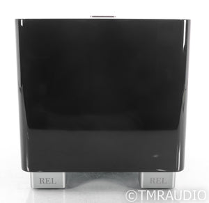 REL T/5x 8" Powered Subwoofer; Piano Black; T5X