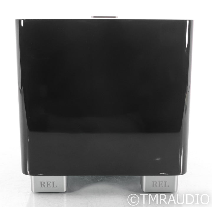 REL T/5x 8" Powered Subwoofer; Piano Black; T5X