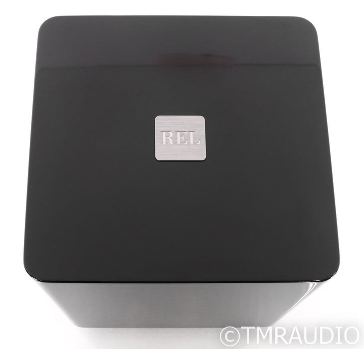 REL T/5x 8" Powered Subwoofer; Piano Black; T5X