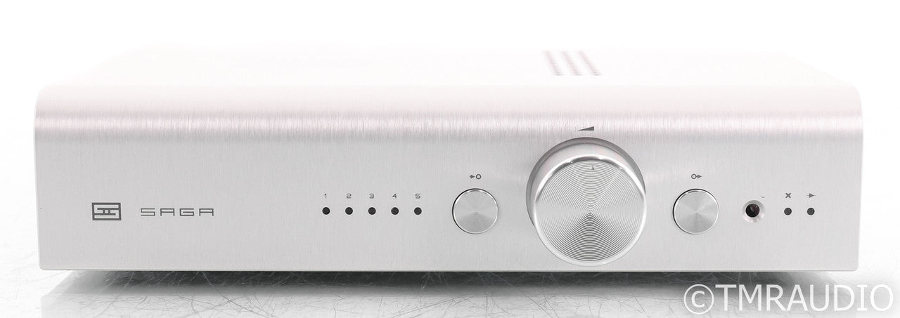 Schiit Saga S Stereo Preamplifier; Silver; Remote