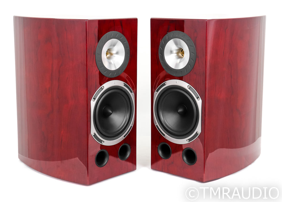 Triangle Duetto Magellan Bookshelf Speakers; Mahogany Pair