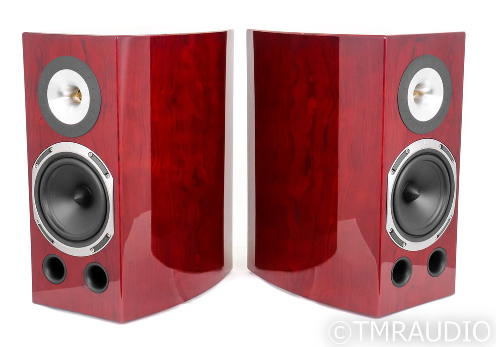 Triangle Duetto Magellan Bookshelf Speakers; Mahogany Pair