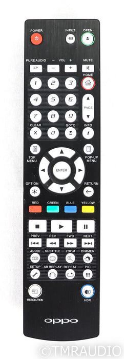 Oppo UDP-205 Universak 4K UHD Blu-Ray Player; Remote