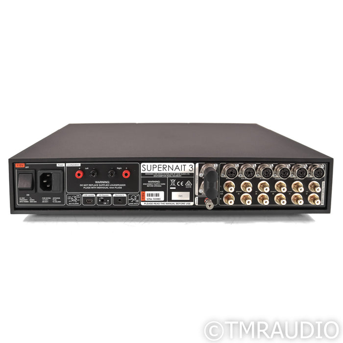 Naim Supernait 3 Stereo Integrated Amplifier; Black (Open Box)