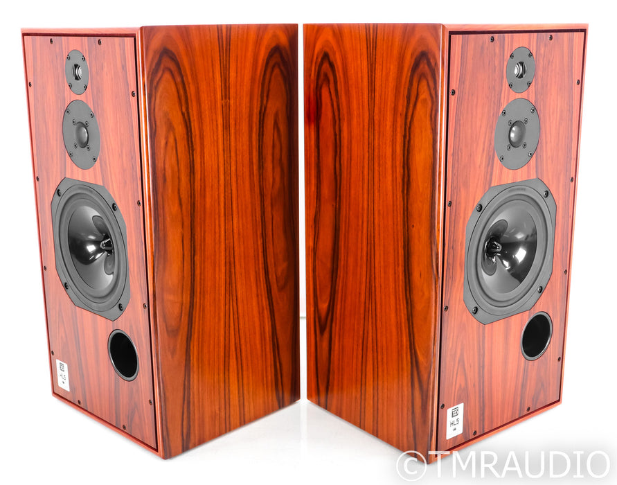 Harbeth SHL5plus XD Bookshelf Speakers; Rosewood Pair; Super HL5+