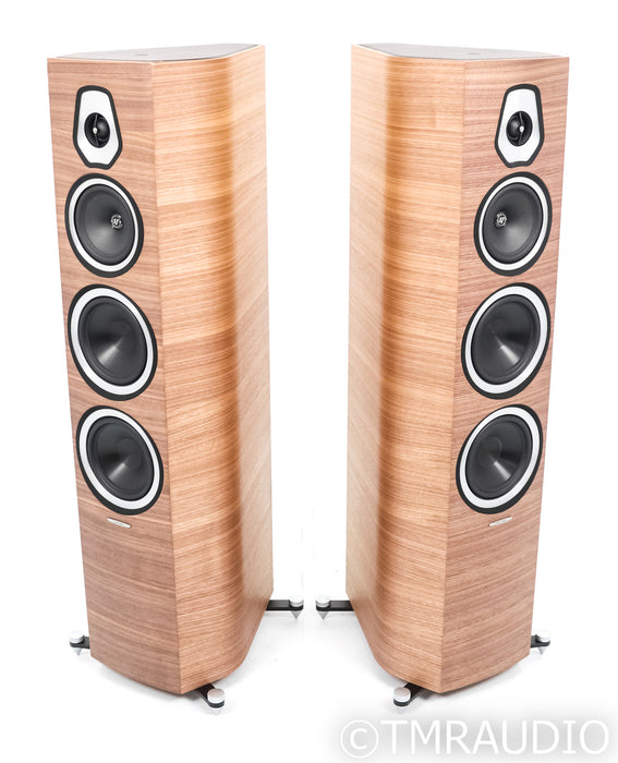Sonus Faber Sonetto V Floorstanding Speakers; Walnut Pair