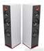 Stenheim Alumine 3 Floorstanding Speakers; Gray & Red Pair