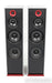 Stenheim Alumine 3 Floorstanding Speakers; Gray & Red Pair
