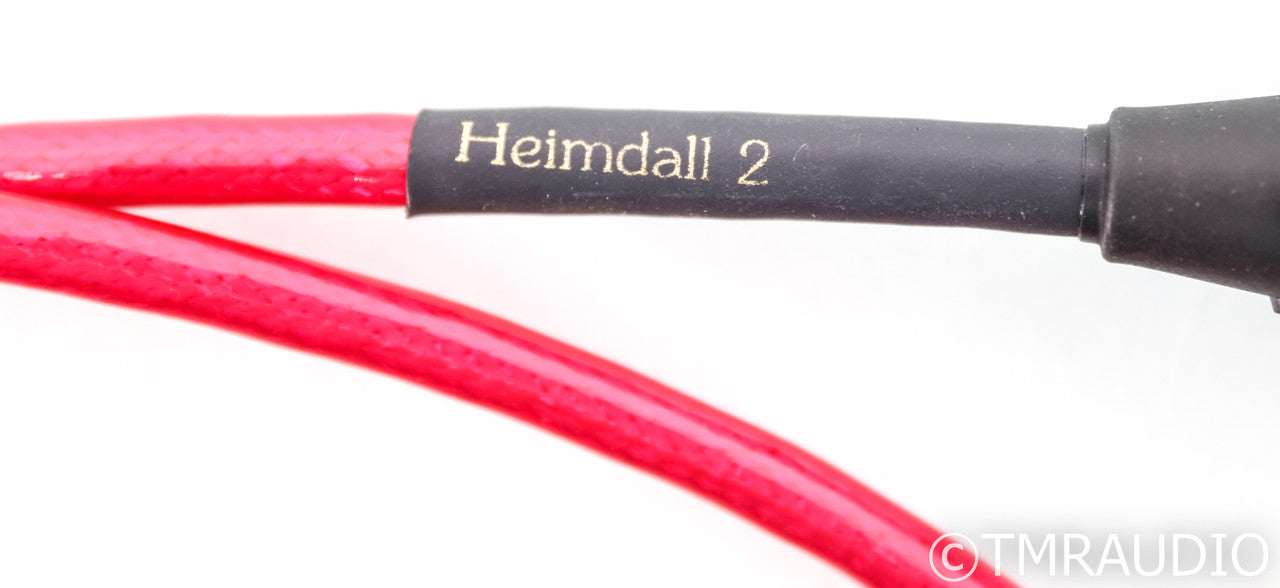 Nordost Heimdall 2 XLR Cables; 1m Pair Balanced Interconnects